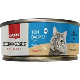 Resim Jazzy Kedi Maması Ton Balıklı 90 Gr 