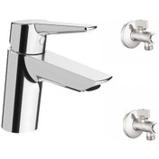 Resim Artema Solid S Lavabo Bataryası A42440 ve Gms Ara Musluk 2'li 