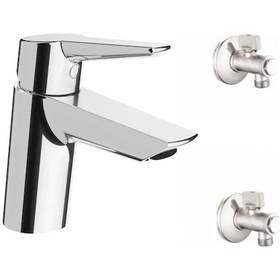 Resim Artema Solid S Lavabo Bataryası A42440 ve Gms Ara Musluk 2'li 