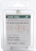 Resim Düz Makine Plaka Nikel Vida / 100032-003 100Adet 