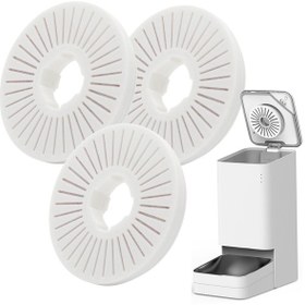 Resim Techcore Xiaomi Smart Pet Food Feeder Uyumlu Nem Giderici Kartuş Nem Alıcı Kurutucu Desiccant 3 Adet 