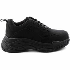 Resim Bambi Siyah Siyah Kadın Sneaker K01591007202 
