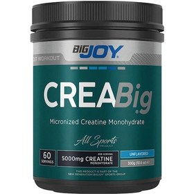 Resim Bigjoy Sports CreaBig Micronized Creatine Powder 300 G Aromasız 