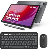 Resim Lenovo Tab M11 11" 4GB 128GB WUXGA WiFi - LTE Tablet ZADB0231TR Tab Pen - Logitech Pebble 2 Kablosuz Klavye Mouse Lenovo