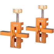 Resim Quirky Quar Imbot Dolap Kapısı Tesisat Konumlandırıcı Aracı 7-40MM, Ayarlanabilir Alüminyum Alaşımlı Dolap Kapı Kolu Jig 2pack (Yurt Dışından) 