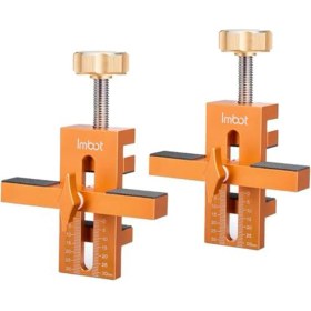 Resim Quirky Quar Imbot Dolap Kapısı Tesisat Konumlandırıcı Aracı 7-40MM, Ayarlanabilir Alüminyum Alaşımlı Dolap Kapı Kolu Jig 2pack (Yurt Dışından) 