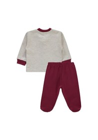 Resim Bebengo Erkek Bebek Patikli Takım 1-6 Ay Bordo 17k39507123s1 