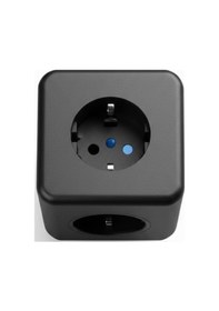 Resim Akım Ve Voltaj Korumalı Küp Priz 3 Usb Destekli 1.5 M 