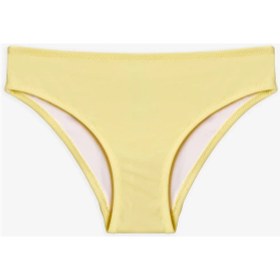 Resim Penti Sarı Kız Çocuk Sequin Halter Bikini Takımı 