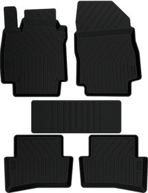 Resim Hitaks Renault Captur 4d Paspas Siyah Araca Özel Oto Paspas 2013-2019 Arası 