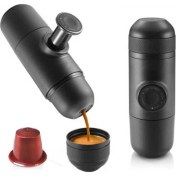 Resim Taşınabilir Manuel Espresso Makinesi, Kapsüllü Kahve, 70 Ml, Pratik ve Hafif Tasarım 