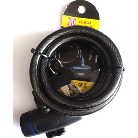 Resim Bhd - Bisiklet Kilidi Anahtarlı - 150 cm - BHD00582 