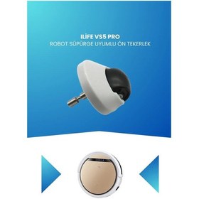 Resim Ilife Vs5 Pro Robot Süpürge Uyumlu Ön Tekerlek 