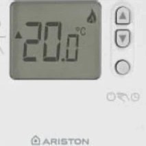 Resim Ariston Thermo Evo Serisi Kablolu Pilsiz Modülasyonlu Oda Termostatı 