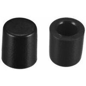 Resim Tact Switch Kapağı Çap 3.2Mm Siyah - 6X6Mm Switch İle Uyumlu 
