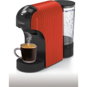 Resim Kiwi KCM-7597 Kapsül Kahve Makinesi Kırmızı Nespresso/ Dolce Gusto/ Toz Kahve ile Uyumlu 