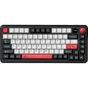 Resim CoverZone Ajazz AK820 Max Plus Mute Switch 3 Modlu Mekanik Oyun Klavyesi - Tft Ekranlı-Ultra Sessiz Rgb - Hot Swap 