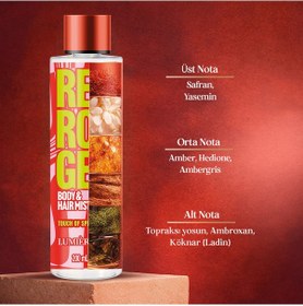 Resim Lumière Red Rouge Saç & Vücut Spreyi 200 Ml 