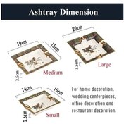 Resim Createtech Yapımı Tutucu Tablası Seramik Sanat Puro Puro Masa Lüks Küllük Kül Küçük Izgara Güzel Ev El Duman Desen Dekor Danışma At Aksesuarları Kb 