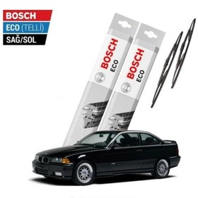 Resim Bosch , Bmw 3 Serisi E36 1996 Model Silecek Takımı Bosch Eco Telli 