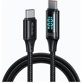Resim Mcdodo Ca-1100 Type-C To Type-C Ekranlı Data Şarj Kablosu-1.2M 