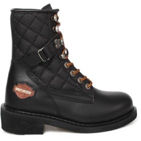 Resim Harley Davidson Lastik Tabanlı Deri Bot 