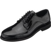 Resim Costo Shoes NV2126 Siyah Rugan Dana Derisi Rahat Geniş Kalıp Klasık Ayakkabı 