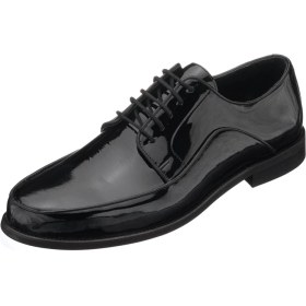 Resim Costo Shoes NV2126 Siyah Rugan Dana Derisi Rahat Geniş Kalıp Klasık Ayakkabı 