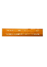Resim Standardgraph Yazı Şablonu 0,5mm Turuncu 