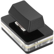 Resim Xindoker Usb Tek Tuşlu Mekanik Klavye: Kopyala-yapıştır, Parola, Kısayol Tuşları Özel Ayar, Rgb Işıklı Kırmızı Mekanik Switch, Oyun Ve Ofis Kullanıma Uygun Siyah 