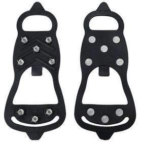 Resim Homyl Yürüyüş Krampon Sivri Sapları Kayma Önleyici 35-ila-40-için Siyah 