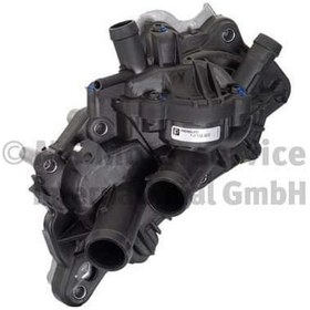 Resim PIERBURG 7.07152.10.0 Su Pompası Golf VII-Leon-A3 1.0-1.2-1.4-1.6 Tsı 5 Çıkışlı Termostat Su Pompası 