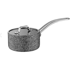 Resim Brioni Sh137 Stone 16cm Sos Tenceresi Kapaklı Açık Gri 