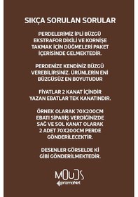 Resim Kahverengi Semboller Desenli Süet Oturma Odası Salon Fon Perde Ekstrafor Büzgü 2 Kanat Prd-1077 Çok Renkli 