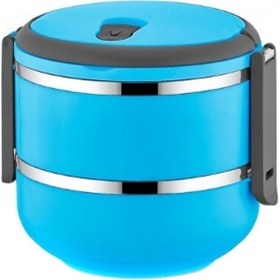 Resim Ensa Shop 2 Katlı Sızdırmaz Yemek Termosu Sefer Tası Saklama 