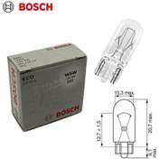 Resim gözparoto Bosch 12v Dipsiz Ampul T10 5w Standart Eco 10 Adet 