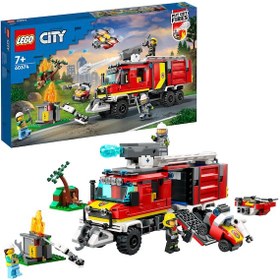 Resim LEGO® City İtfaiye Komuta Kamyonu 60374 7+ Yaratıcı Oyuncak Yapım Seti (502 Parça) 