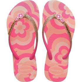 Resim Havaianas Kıds Slım Glıtter Iı Simli Kız Çocuk Parmak Arası Terlik 4146976 4146976 3128 Pembe 