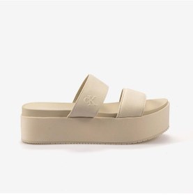 Resim Calvin Klein Kadın Dolgu Taban Terlik Yw0yw01789 Bej 