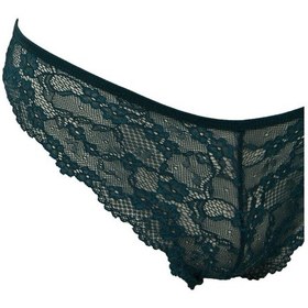 Resim DeFacto Fall in Love Dantel Brazilian Külot T3197AZ24AUGN465 Yeşil 