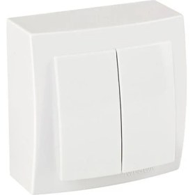 Resim Nilson Beyaz Komutatör (Sıva Üstü) 