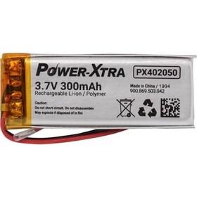 Resim Power-Xtra Px 402050 3.7V 300MAH Lityum Polimer Pil - Batarya 