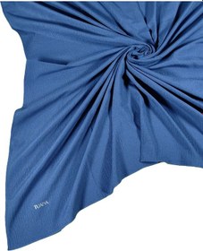Resim Mim Eşarp Tuana Eşarp Pamuk Jazz Eşarp 110x110cm Koyu İndigo 