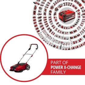 Resim Einhell TE-SW 18/610 Li - Solo, Akülü Zemin Temizleme (Akü ve şarj cihazı dahil değildir) 