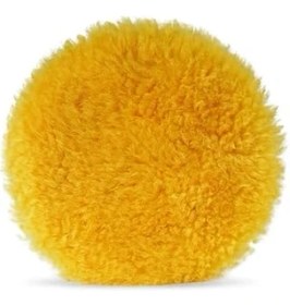 Resim SHC4200 Nasiol Kuzu Yünü Polisaj PEDI-150 Mm-Kuzu Postu Polisaj Pasta Cila Keçesi, Detailing, Oto Uygulama 