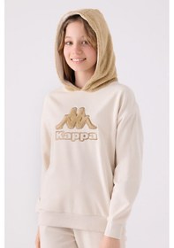 Resim Kappa Kız Çocuk Krem Sweatshirt 5274-45398 Krem 