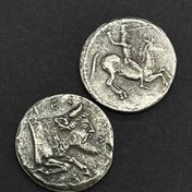 Resim Eski Yunan Mitolojik Para - Boğa Başlı ve İnsan Vücudu Tasarımı, İnci Oymalarla Bronz Para Kolyeleri, Tarih Tutkunları İçin Benzersiz Koleksiyonluk Hediye, Yunan Para Koleksiyonu | Mitolojik Para Düzenlemesi | Bronz Para Kolye, Yunan Para 