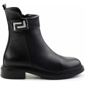 Resim Bambi Siyah Hakiki Deri Kadın Bot & Bootie K02413041303 