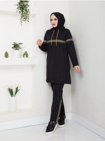 Resim CNG MODA Tesettür Simli Eşofman Takımı 