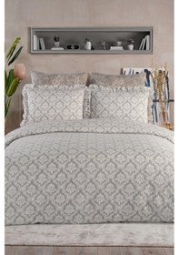 Resim %100 Pamuk Fırfırlı Çift Kişilik Nevresim Seti--UH-00075 